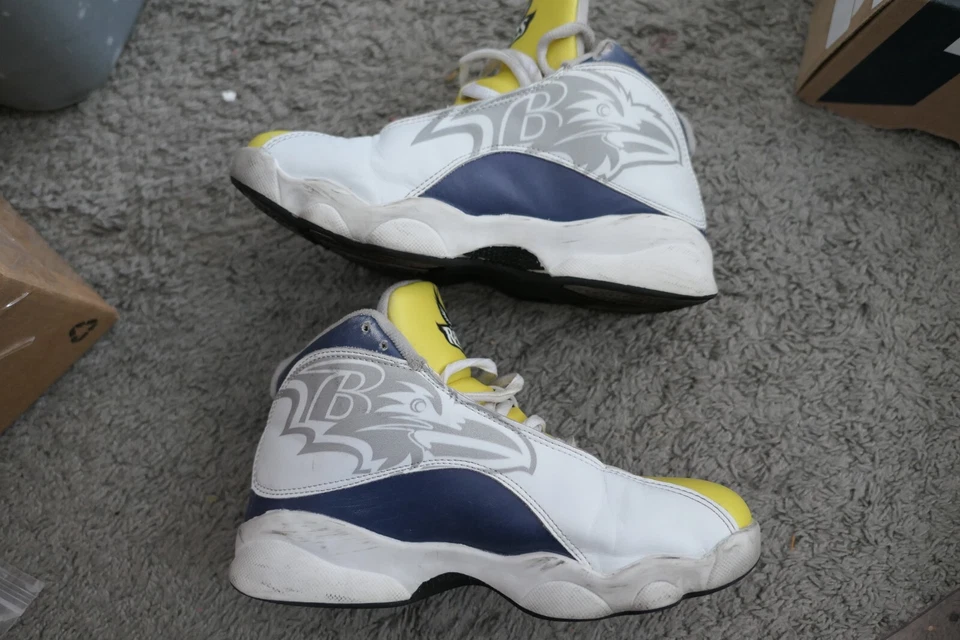 Zapatos para mujer Baltimore Ravens NFL 38 7.5 7 1/2 ASPECTO IMPRESIONANTE Foto 2 de 4