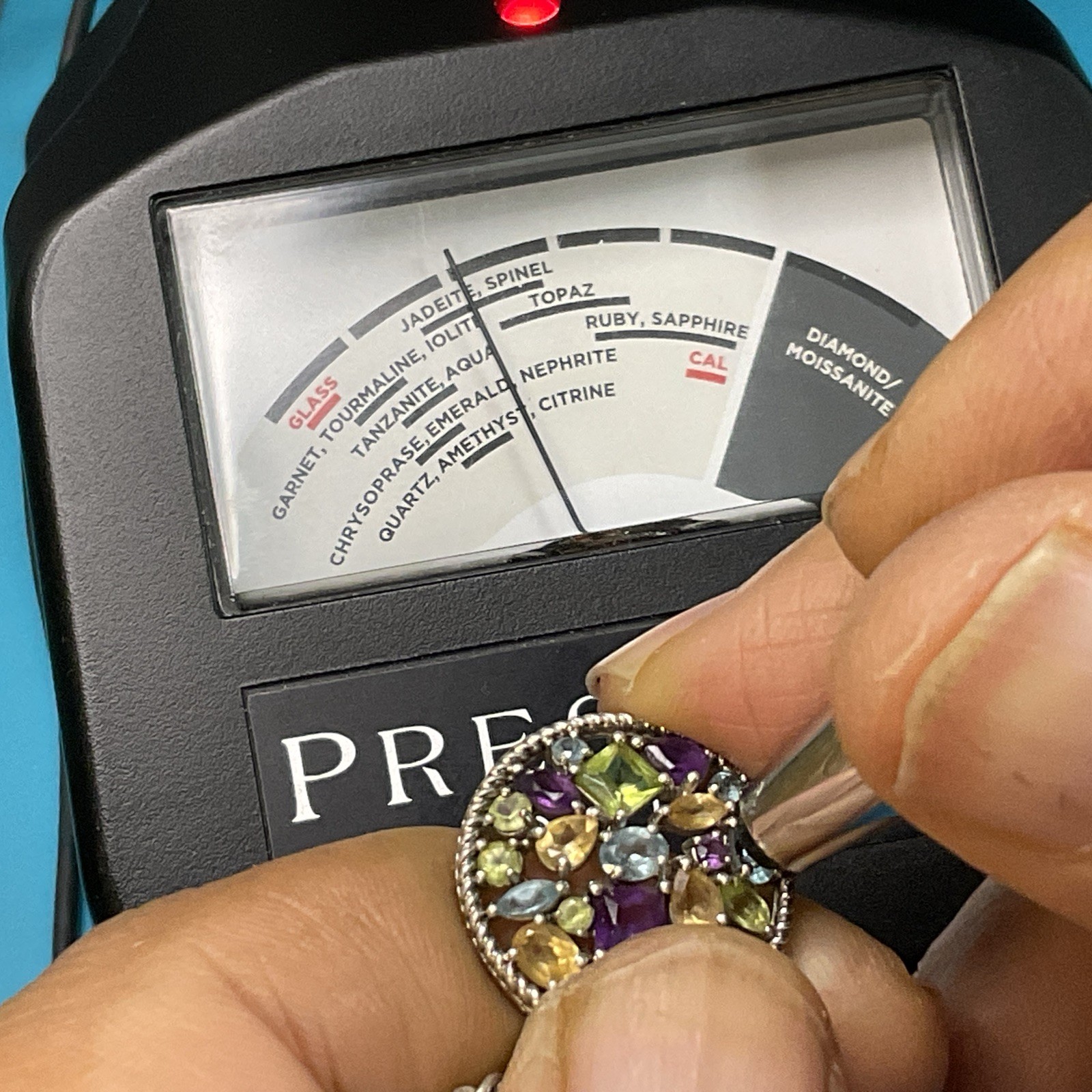 Vintage Sterling Silver 925 Assorted Multi Gemsto… - image 18