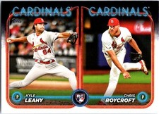 2024 Topps Update Series - Rookie Combos Kyle Leahy, Chris Roycroft #US189 (L3)