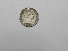 Old Colombia Coin - 1946 Medium Date 5 Centavos - Circulated, bent
