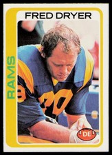 1978 Topps #366 Fred Dryer Los Angeles Rams Card