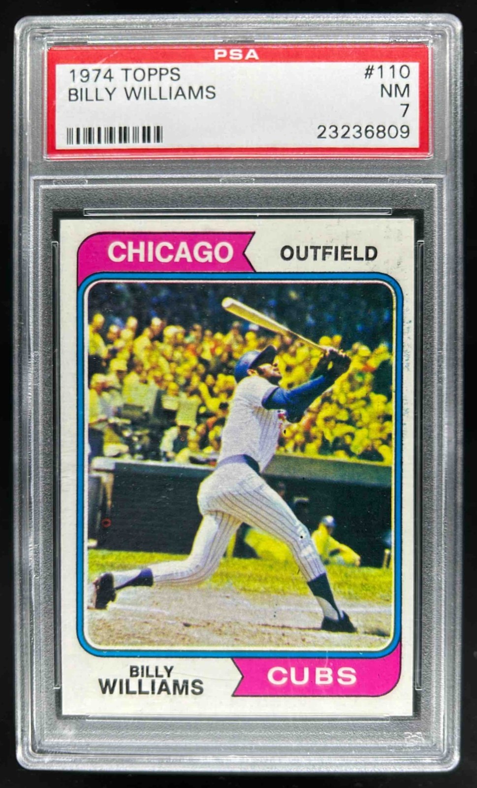 1974 Topps Billy Williams #110 Cubs PSA 7