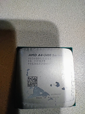 AMD AD34000JZ22GX A4-3400 Dual Core 2.7GHz Socket FM1 Llano CPU Processor