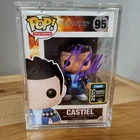 ⭐SUPERNATURAL FUNKO: Misha Collins signed Blue Sweater Castiel 95 EXCLUSIVE SWAU