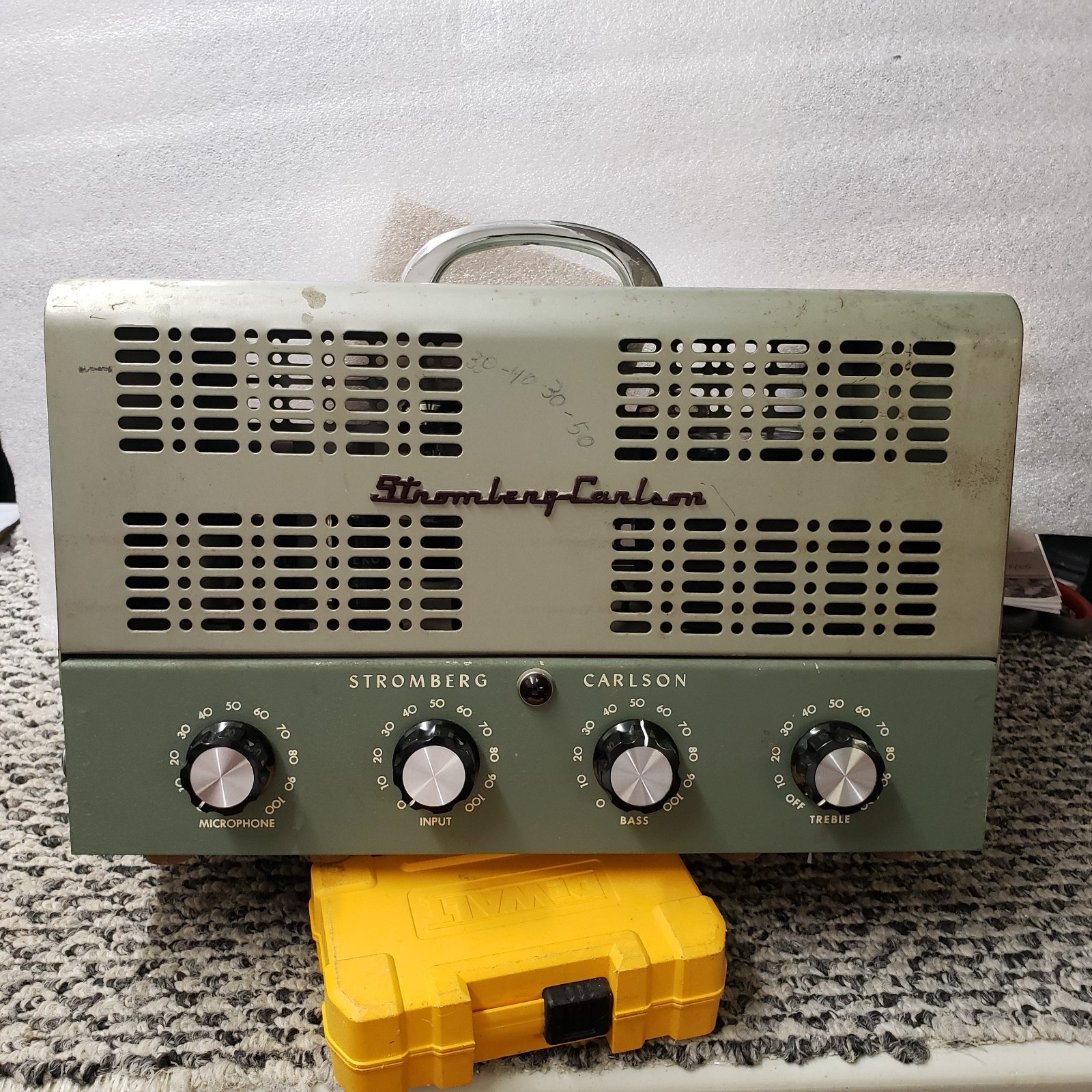 Stromberg-Carlson AU-58/B vintage audio equipment - eBay listing photo 1