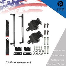 For EZGO Yamaha Club Car Golf Retractable Seat Belt  Bracket 2 Passenger New
