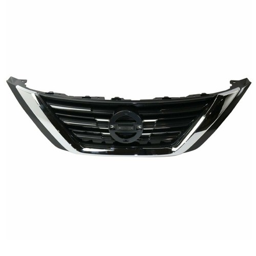 Chrome Front Grille Assembly For 2009-2014 Nissan Maxima - Direct Replacement, Honeycomb Style 12 thumbnail image