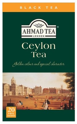 Ahmad Tea - Ceylon 1.4oz - 20 Bags 1 Count (Pack of 20), Brown 