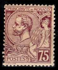 MONACO : Déstockage ALBERT 1er n° 19, Neuf ** = Cote 53 € / Lot Timbre