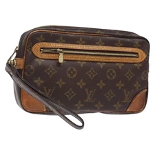 LOUIS VUITTON Monogram Marly Dragonne GM Clutch Bag M51825 LV Auth yk18831