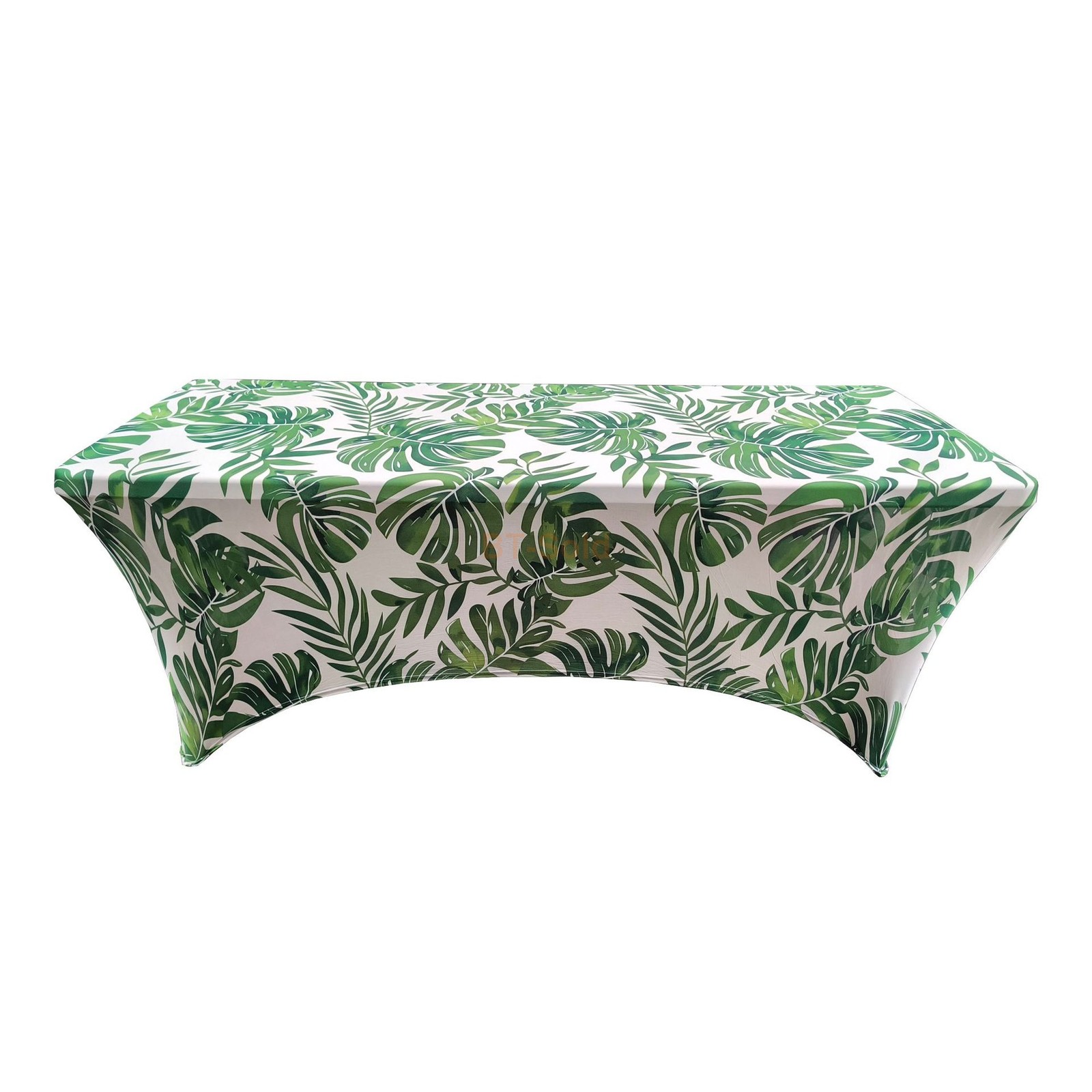 4/6/8FT Fitted Tablecloths Stretch Spandex Markets Wedding Xmas Table Cloth