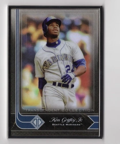 Ken Griffey Jr. 2021 Topps Transcendent Icons Metal Framed Card Mariners #35 /95