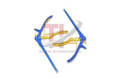 Kerrison Rongeurs 7'' 4 mm,5 mm up 45 Double Action With Lock Set of 2 Pcs