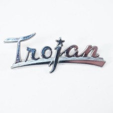 Vintage Trojan Car Badge Emblem
