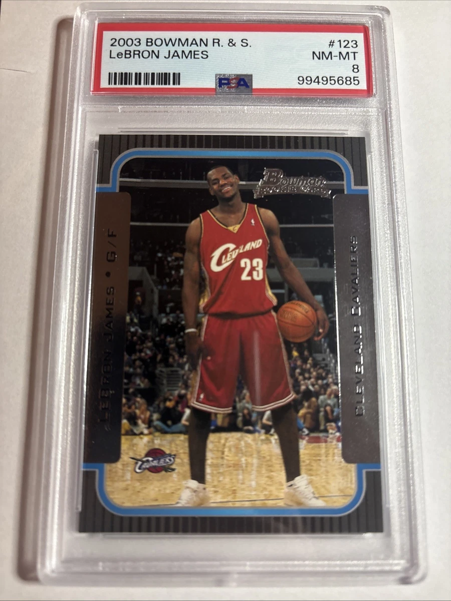 Bowman LeBron James Basketball Rookie Sports Trading Cards