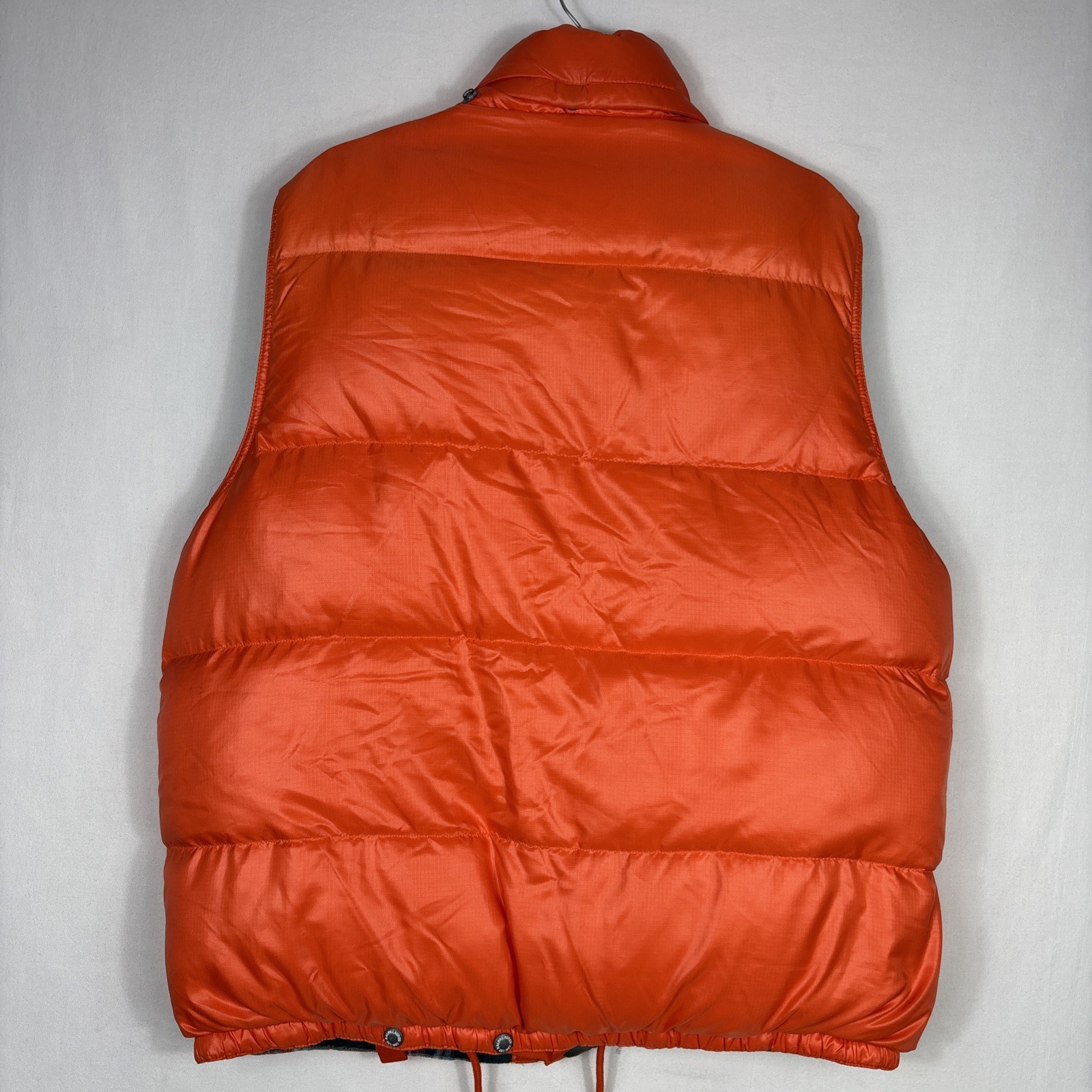 Vintage Polo Ralph Lauren RLPC Ski Club Puffer Down Vest Men's L Orange RARE NWT image 2