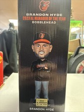 Baltimore Oriole Brandon Hyde 2023 AL Manager Of The Year Bobble Head Open Box