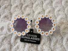Kids Daisy Glasses Sunglasses Children's Round Sunglasses