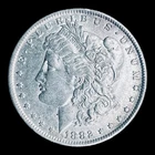 1882-O Morgan Silver Dollar