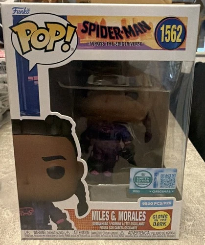 Vinilo Funko Pop - Marvel #1562 millas G. Morales - Nuevo - Brillo GITD - Limitado 9500