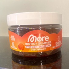 more Biotic+ Probiotikum Gummies ohne Zuckerzusatz Pfirsich-Erdbeere 80 g
