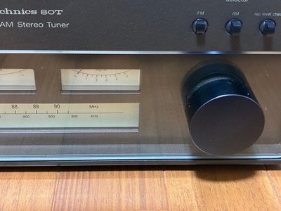 『美品』松下電器産業　TECHNICS ST-8080 FM/AMチューナー Technics ST-8080 FM/AM Stereo Tuner Vintage Hi-Fi Audio Used