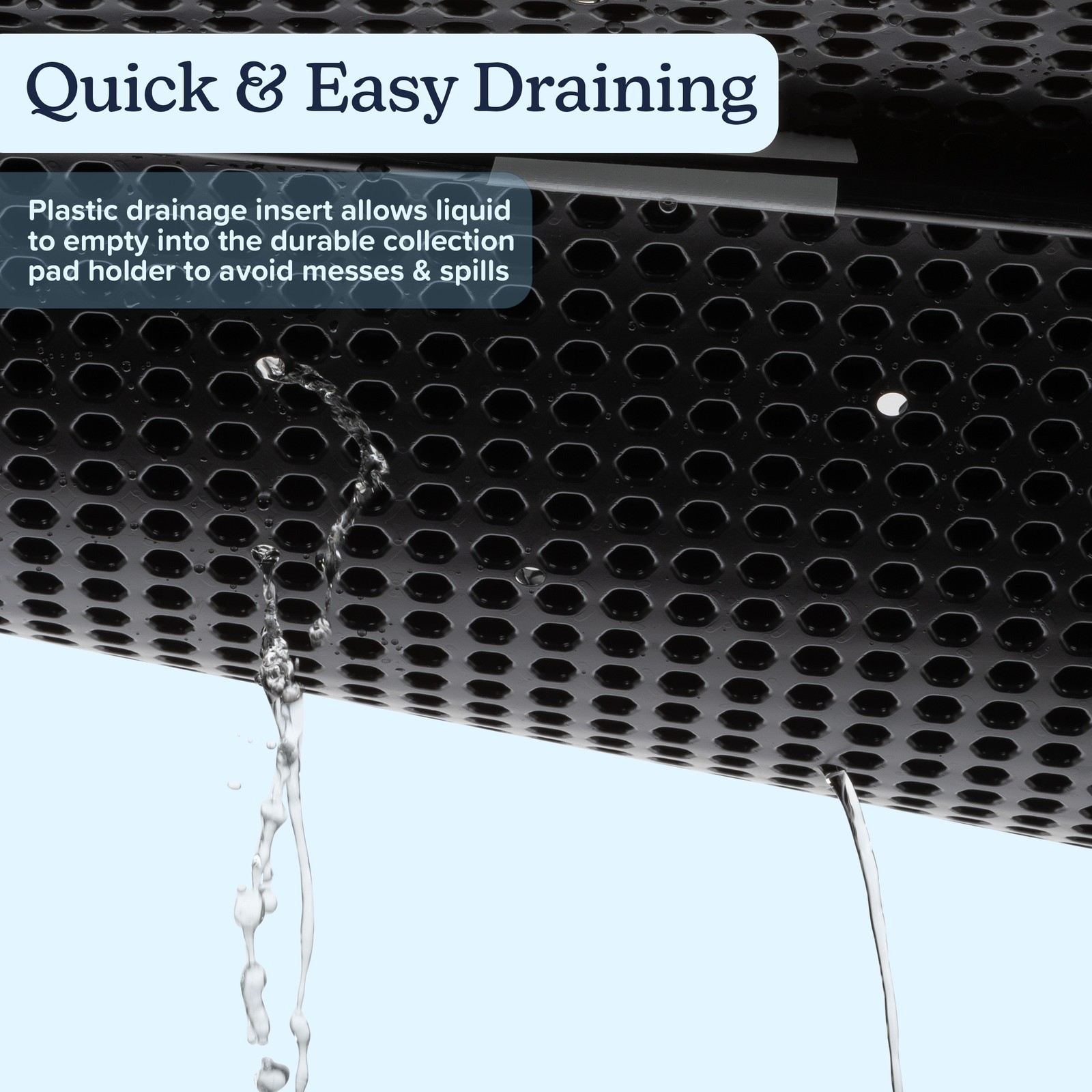 4-Layer Dog Grass Pad with Tray 35.5x23.5in Reusable Pee Pads for Dogs