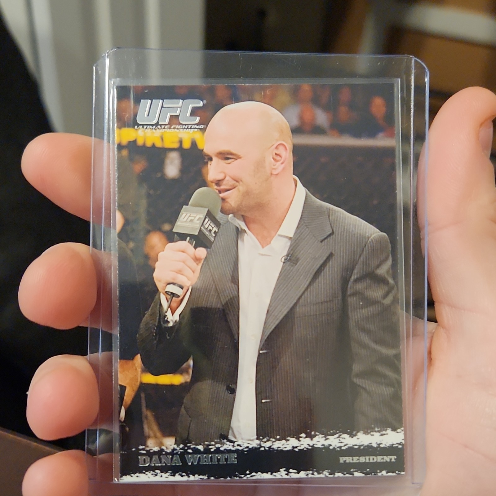 Topps 2009 UFC Round 1 Dana White #97 Base Set Sports Trading Card