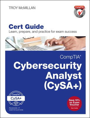 CompTIA Cybersecurity Analyst(CSA+) Cert Guide - HardBack NEW McMillan, Troy 26/