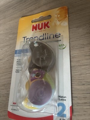 Nuk Schnuller OVP Gr 2 6-18 Monate Latex