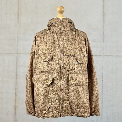 Engineered Garments Leopardenmuster Atlantic Parka passt Medium - Large