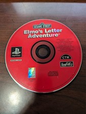 Sesame Street: Elmo's Letter Adventure (PS1, 1999) NO TRACKING - DISC ONLY 9539