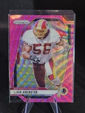 2024 Panini Prizm - LaVar Arrington #295 Pink Wave Prizm Qty