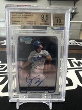 2012 Bowman Chrome Draft 1st AUTO Corey Seager BGS 9.5 / Auto 10 🔥 Gem Mint