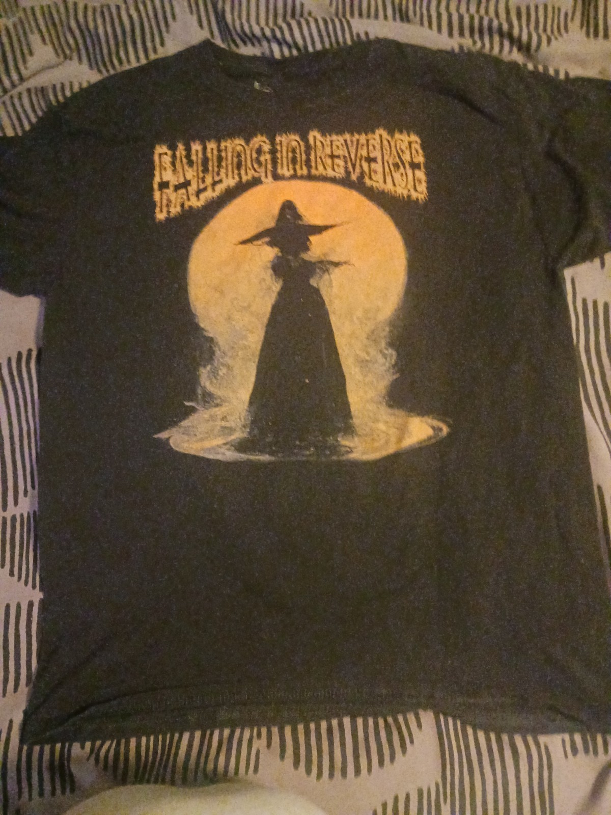 Falling In Reverse Ghostly Witch Black Large T-Sh… - image 3
