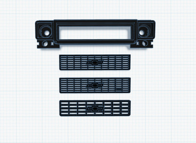 Eazyrc 1:18 Glacier Front Grill