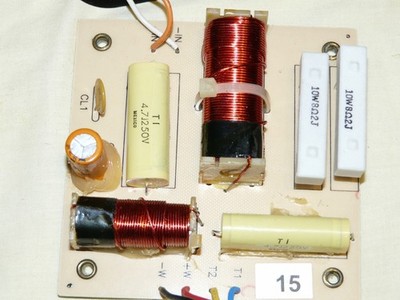2 Way Speaker Crossover Yamaha S115IV NBY0641 Pair (2) 8ohm 500W