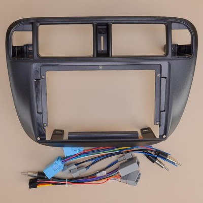 Radio Stereo Dash Kit with Wire Harness Fit For Honda Civic 1995-2001