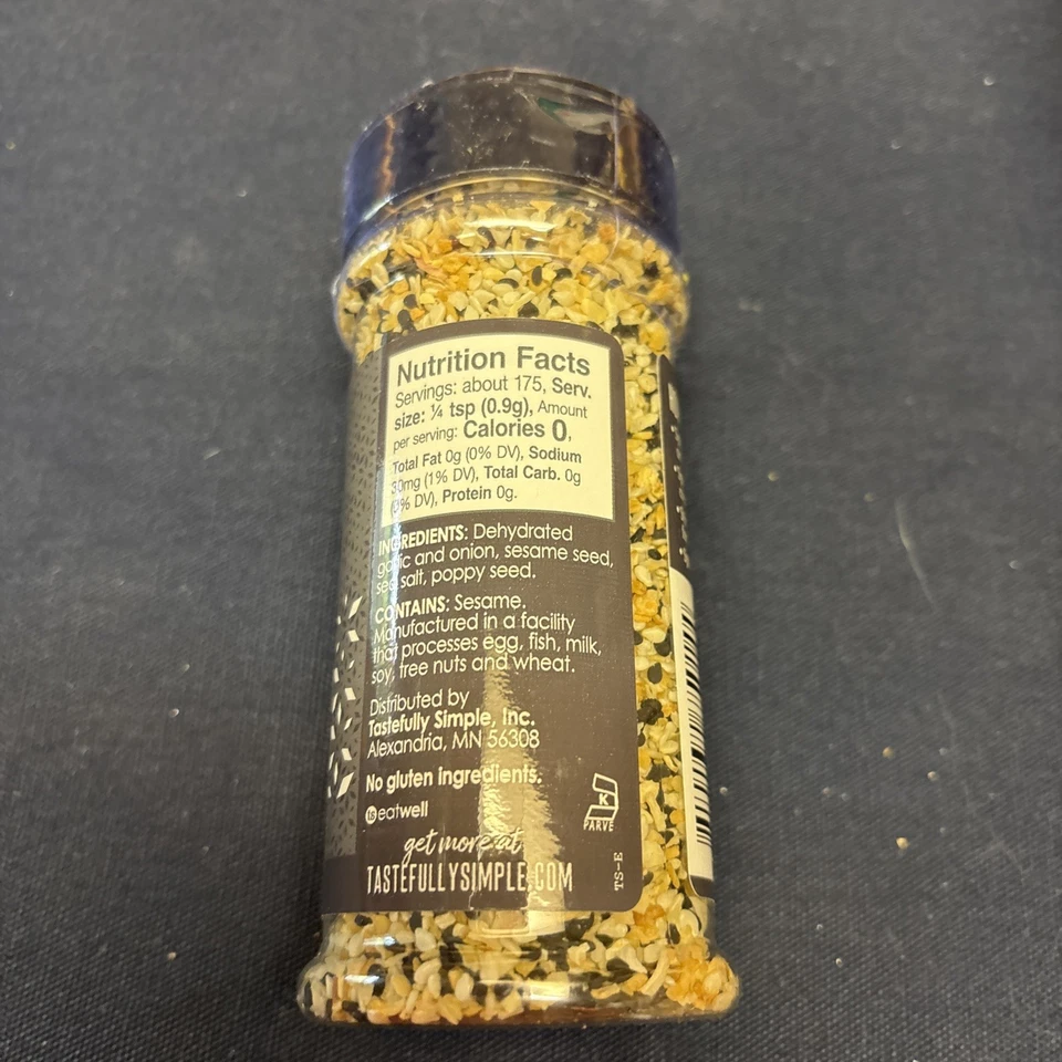 NEW Tastefully Everything Bagel Seasoning ** FREE SHIPPING ** - Image 3 of 3