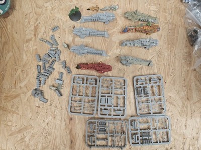 Warhammer Battlefleet Gothic Imperial Fleet Cruisers Escorts Spares Metal 
