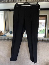 Dolce & Gabbana Man’s 48 Size Black Pants 97% Lana Wool 