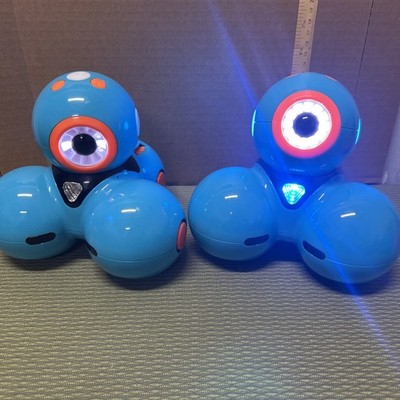Wonder Workshop DA01 Dash Robot Blue Your Interactive Robotic Companion 2 units