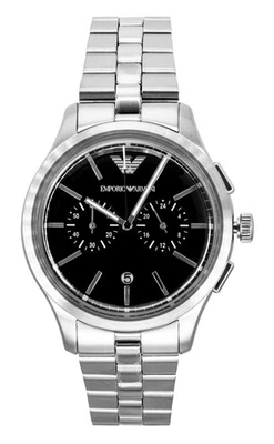 Montre Emporio Armani Quartz Chronographe Cadran Noir 50M AR11691 Homme - Photo 1/4