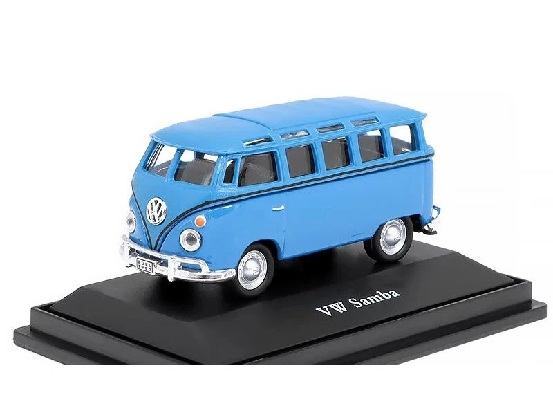 VW Volkswagen T1 Samba  - 2-blue tones - CARARAMA 1:72 - Imagen 2 de 4