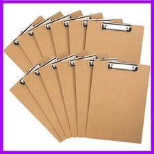 Clipboards, 12 Pack Clipboards for Classroom, A4 Standard Size 12.5 x 9 Inch ...