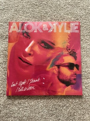 Alok & Kylie Minogue Last Night I Dreamt I Fell In Love Magenta  7'' Vinyl Sealed