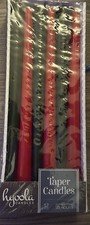 12 Pack 10 Hour Taper, Candles, Red And Green New In Box