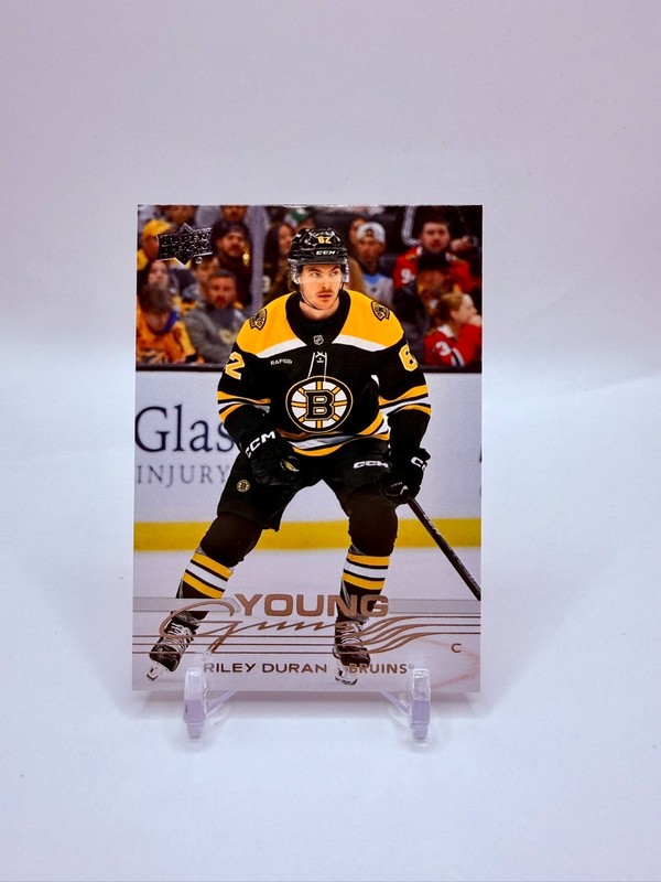 2025-26 Upper Deck Series 1 - Riley Duran - Young Guns Rookie Card #211 Bruins