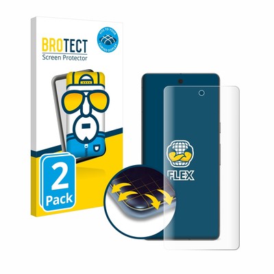Full-Cover Schutz Folie für Google Pixel 7 3D Curved Edge Display 2x