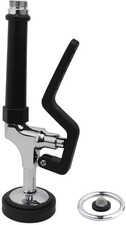 Commercial Pre-rinse Sprayer Spray Head High Pressure 9.85"high, Chrome Black
